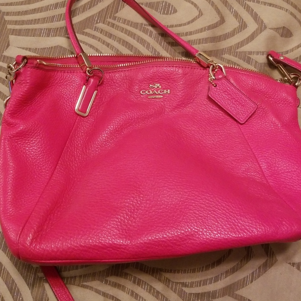 Pink Coach Purse